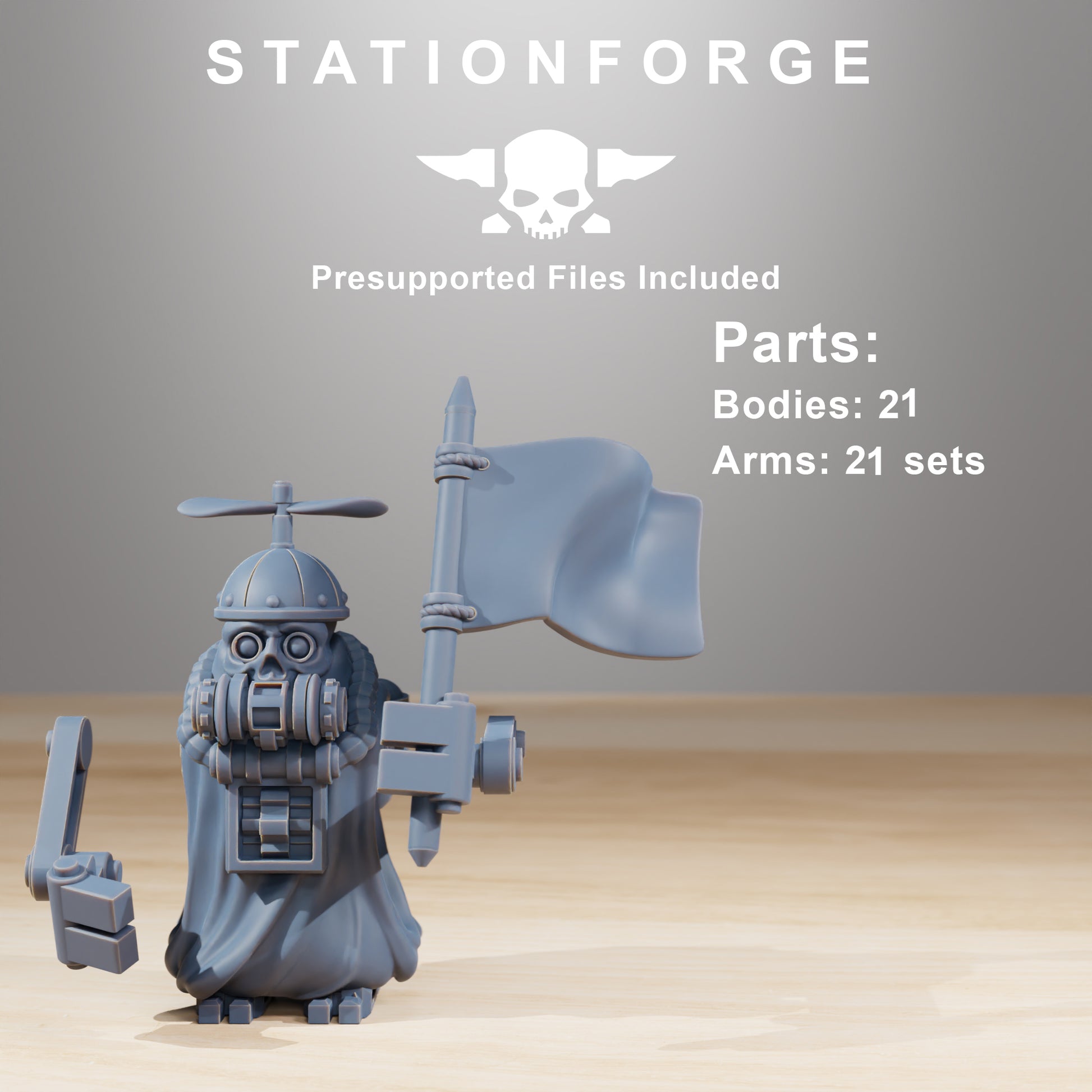 Photo du produit Tabletop 28mm The Printing Goes Ever On (TPGEO) 0 : Bobby Gang