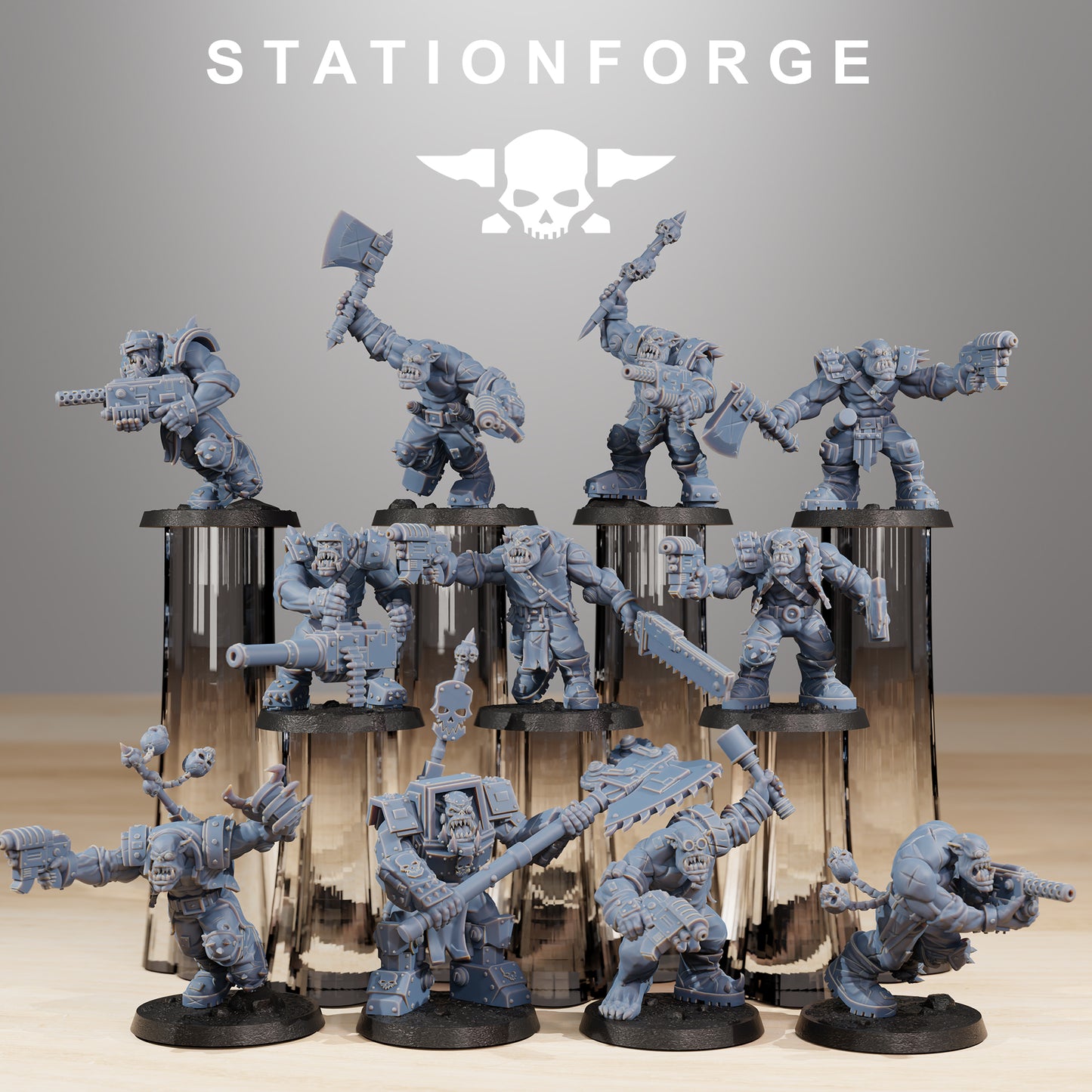 Photo du produit Tabletop 28mm The Printing Goes Ever On (TPGEO) 0 : Infanterie Orkaz
