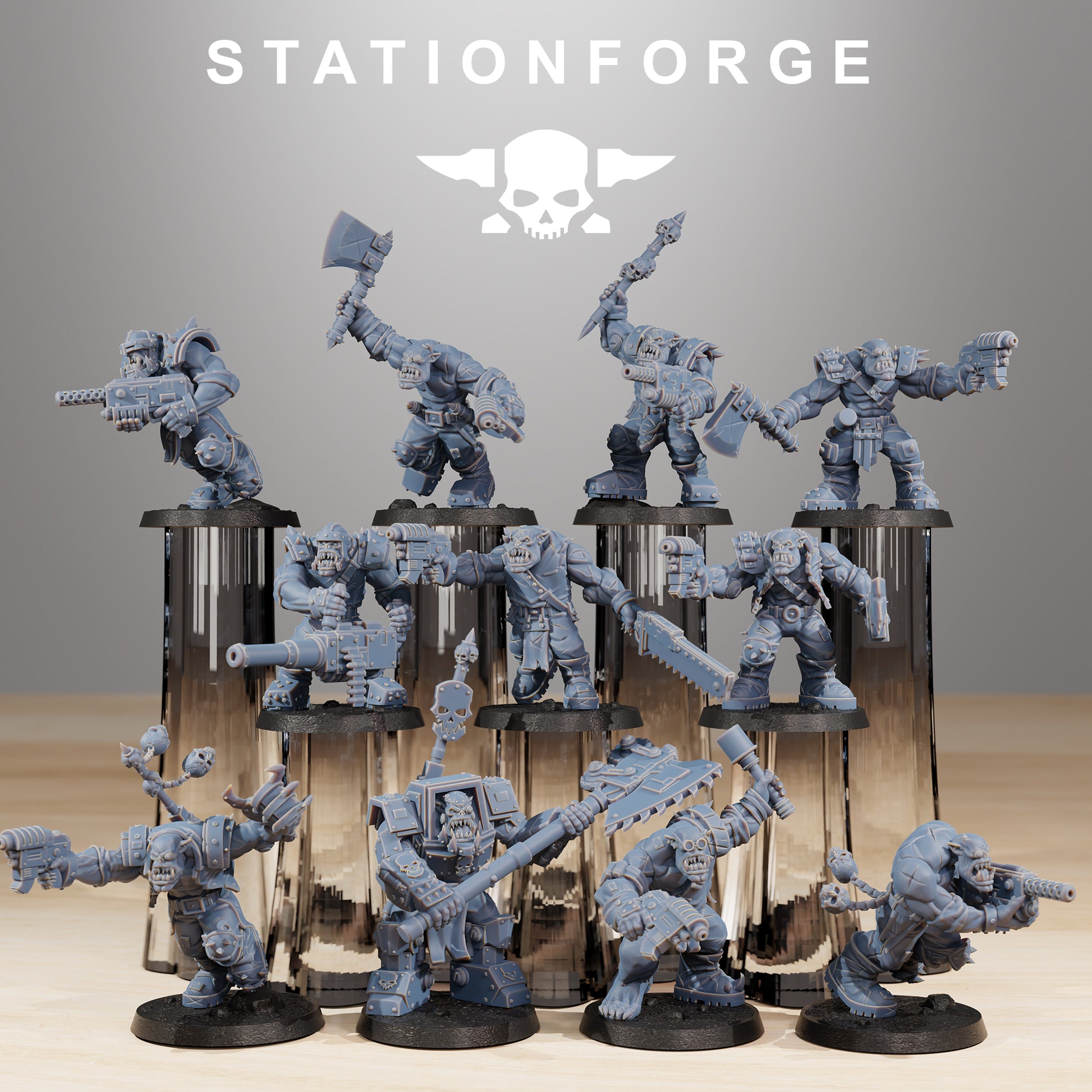 Photo du produit Tabletop 28mm The Printing Goes Ever On (TPGEO) 0 : Infanterie Orkaz