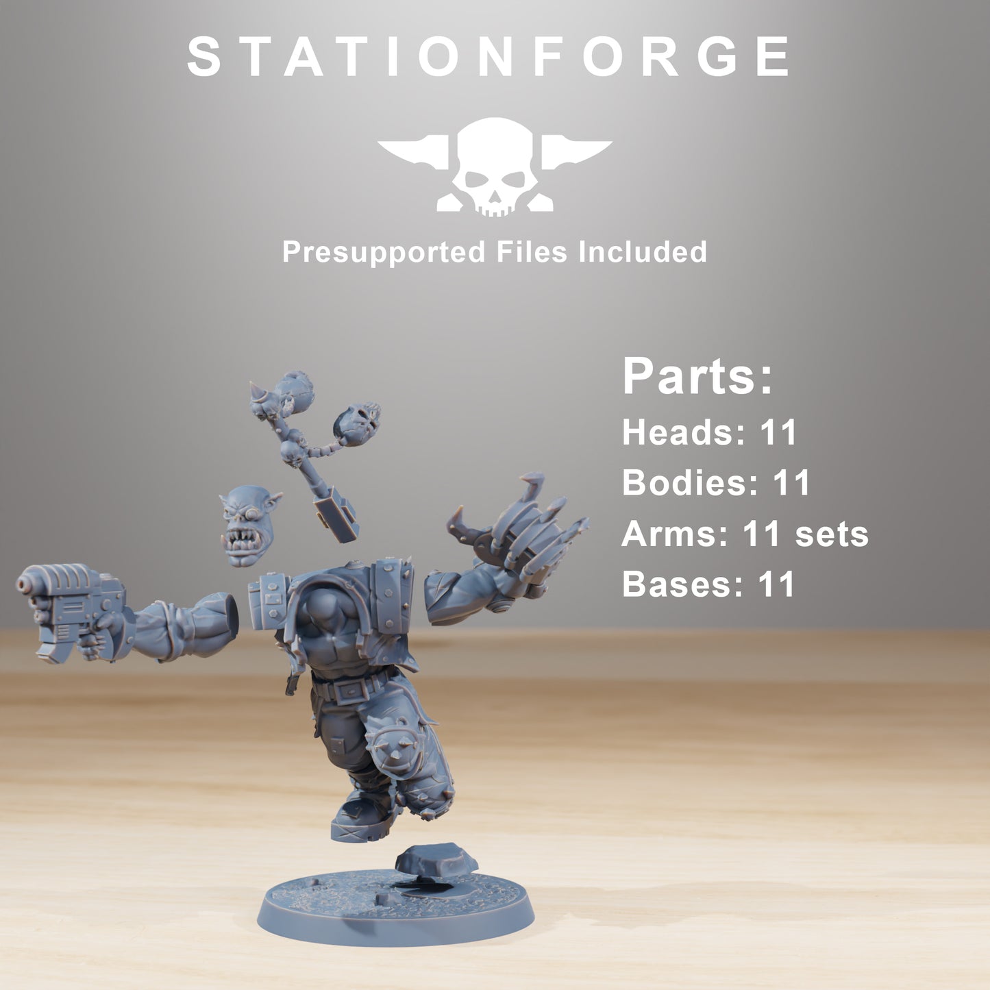 Photo du produit Tabletop 28mm The Printing Goes Ever On (TPGEO) 0 : Infanterie Orkaz