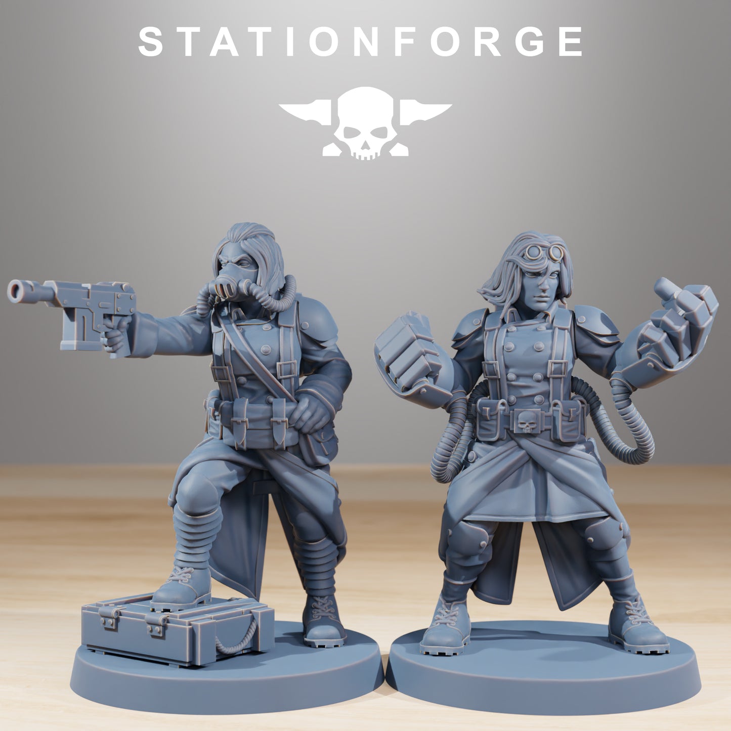 Photo de produit Tabletop 28mm The Printing Goes Ever On (TPGEO) 0 : GrimGuard Sœurs de Guerre