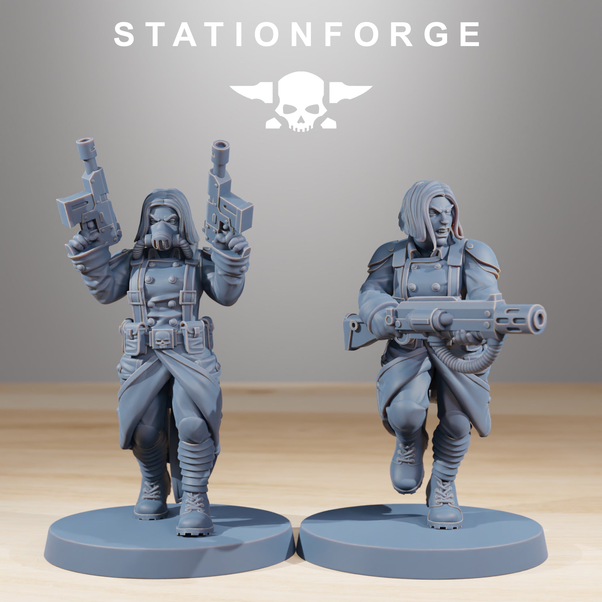 Photo de produit Tabletop 28mm The Printing Goes Ever On (TPGEO) 0 : GrimGuard Sœurs de Guerre