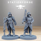 Photo de produit Tabletop 28mm The Printing Goes Ever On (TPGEO) 0 : GrimGuard Sœurs de Guerre