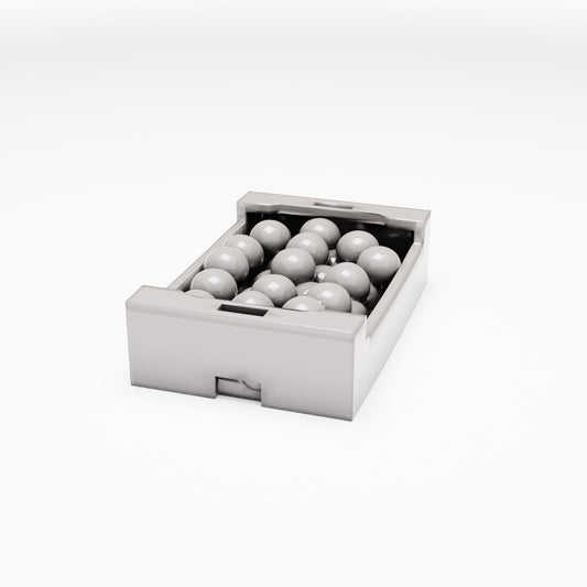 Photo produit pour diorama et modélisme 0 : Diorama de marché : caisse de produits ronds (Ref. 794D)