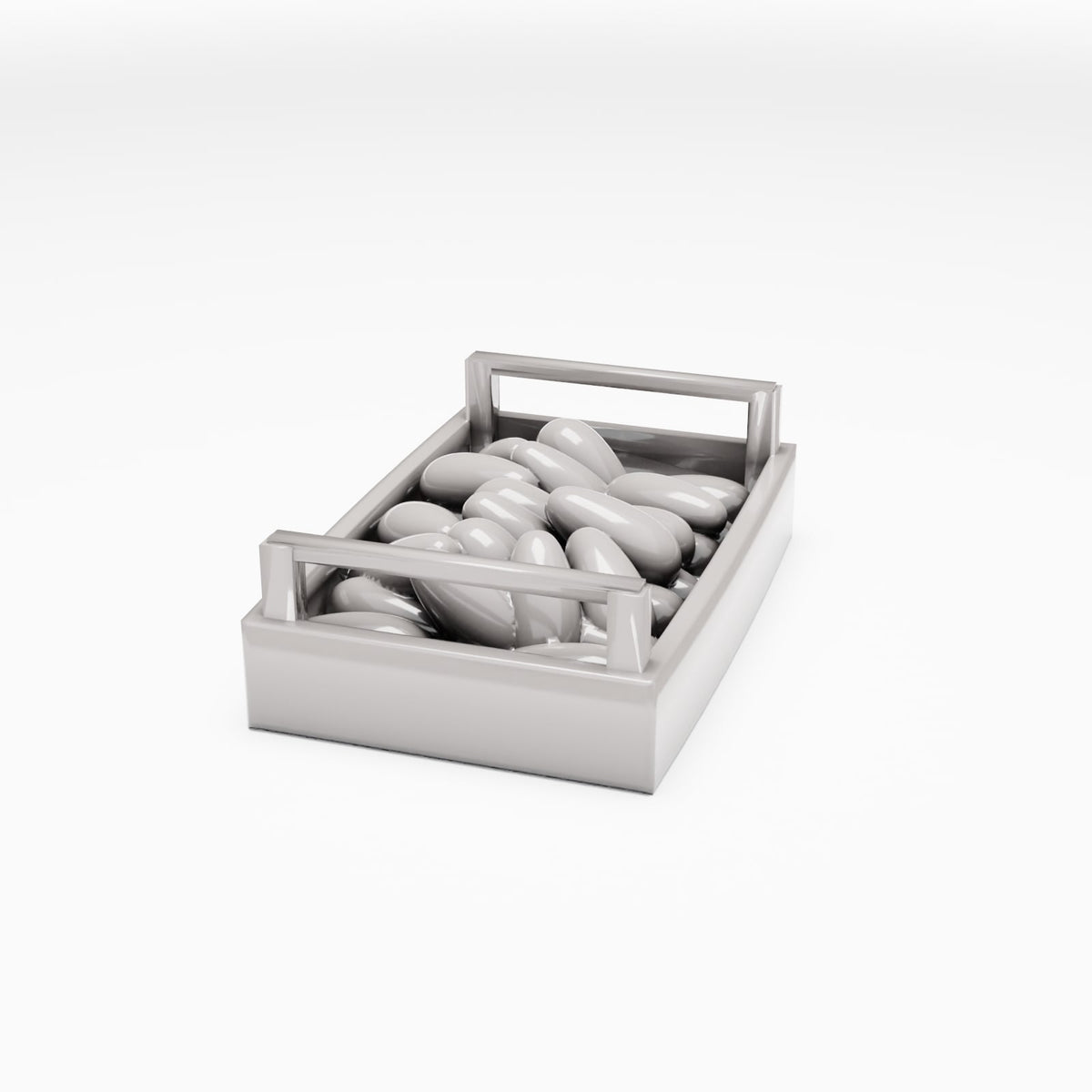 Photo produit pour diorama et modélisme 0 : Diorama de marché : cageot de fruits et légumes (Ref. 796D)