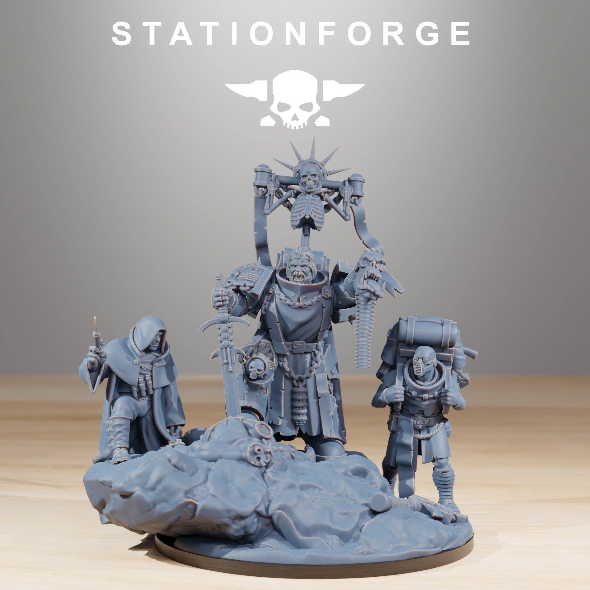 Photo du produit Tabletop 28mm The Printing Goes Ever On (TPGEO) 0 : Socratis Grandmaster