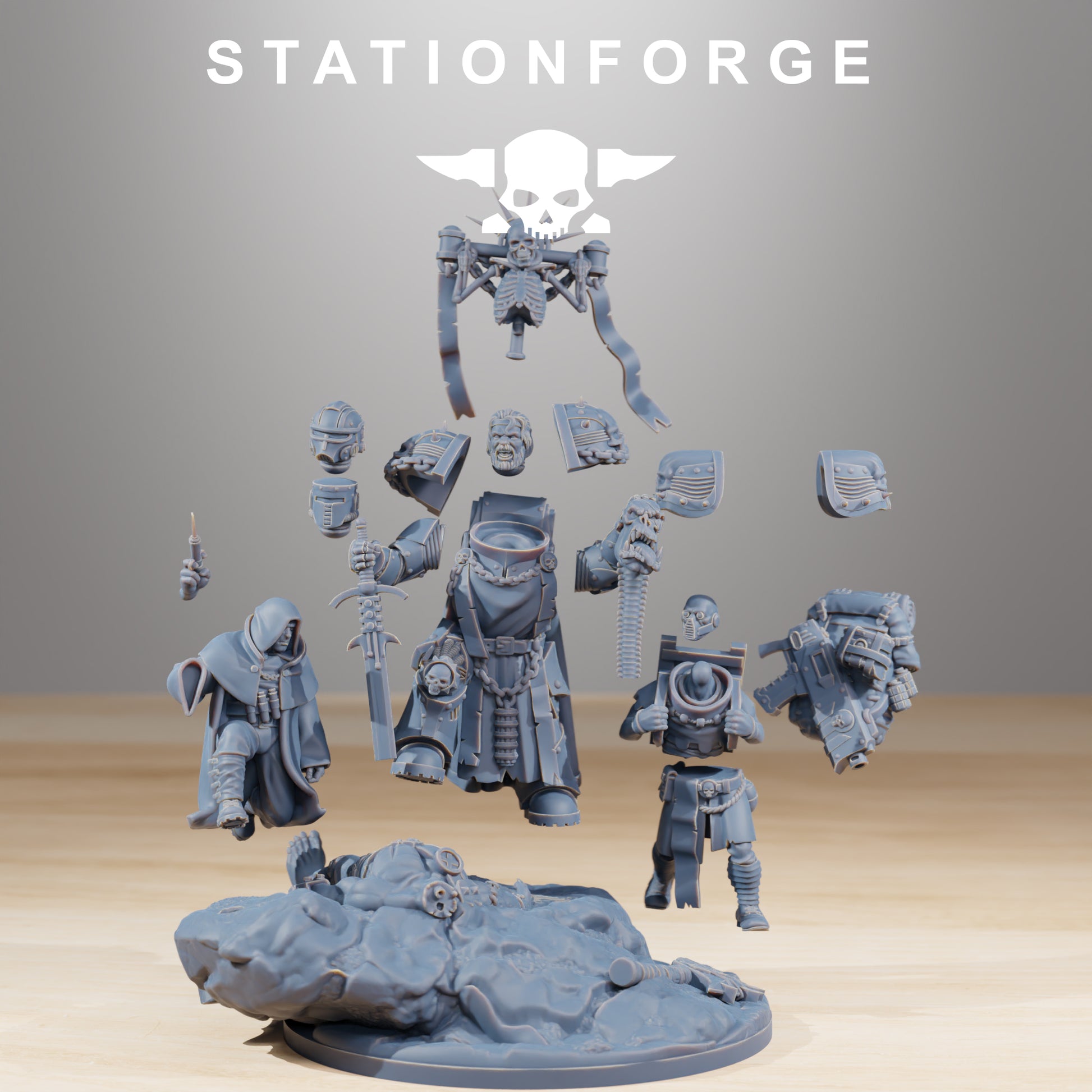 Photo du produit Tabletop 28mm The Printing Goes Ever On (TPGEO) 0 : Socratis Grandmaster