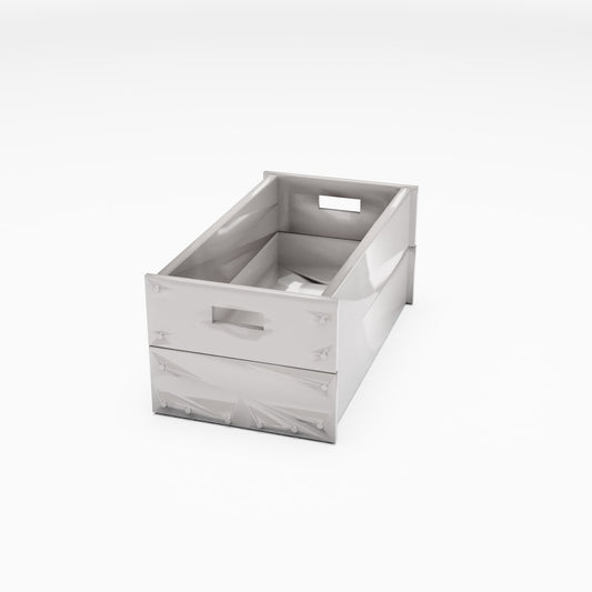 Photo produit pour diorama et modélisme 0 : Accessoires de diorama : caisse de marché et de stockage type F (Ref. 811D)