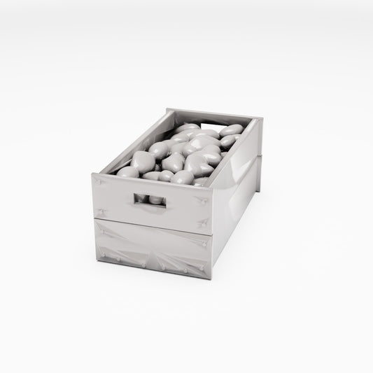 Photo produit pour diorama et modélisme 0 : Diorama de marché : caisse de fruits et légumes (Ref. 812D)