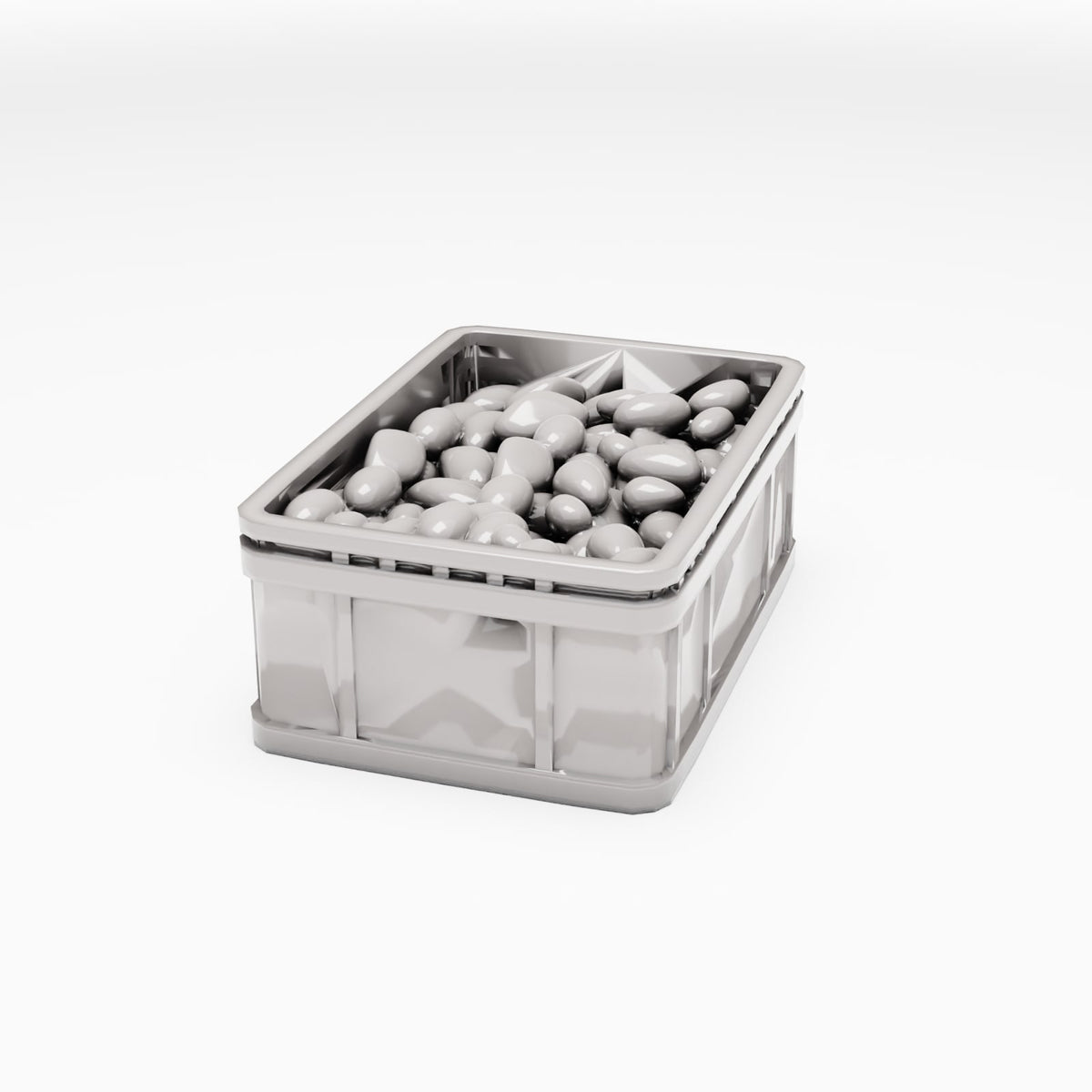 Diorama Modellbau Produktfoto 0: Diorama Markt: Obstkiste mit Waren (Ref. 818D)