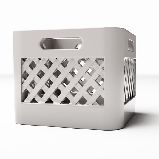 Photo produit pour diorama et modélisme 0 : Stockage pour diorama : caisse de marché empilable avec poignées (Ref. 820D)