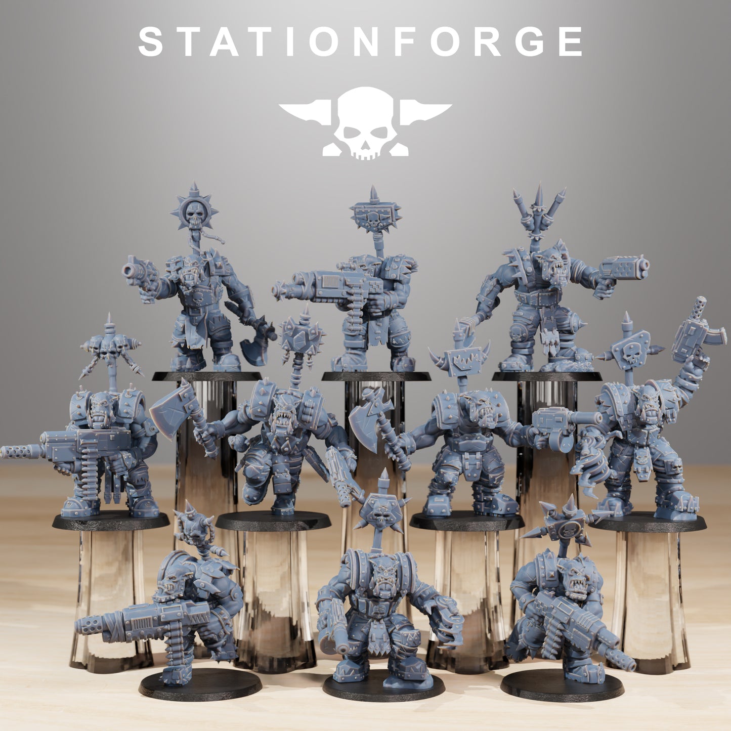 Photo du produit Tabletop 28mm The Printing Goes Ever On (TPGEO) 0 : Orkaz SullKrushers