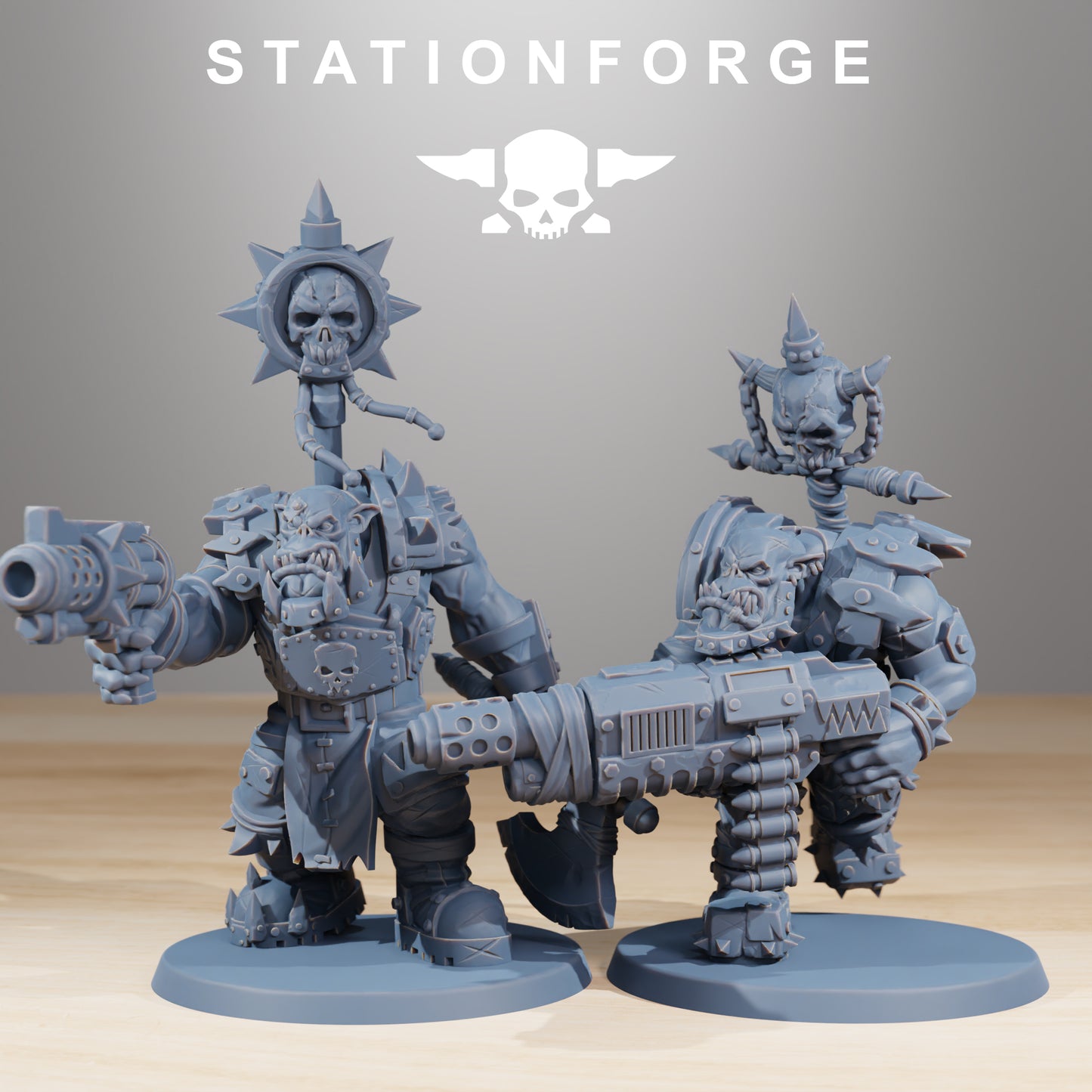 Photo du produit Tabletop 28mm The Printing Goes Ever On (TPGEO) 0 : Orkaz SullKrushers