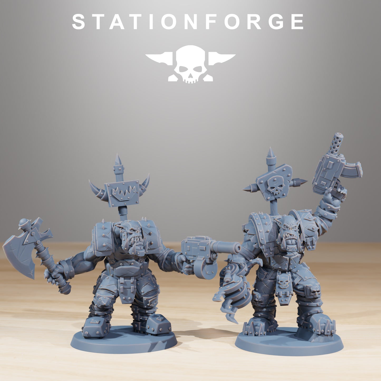 Photo du produit Tabletop 28mm The Printing Goes Ever On (TPGEO) 0 : Orkaz SullKrushers