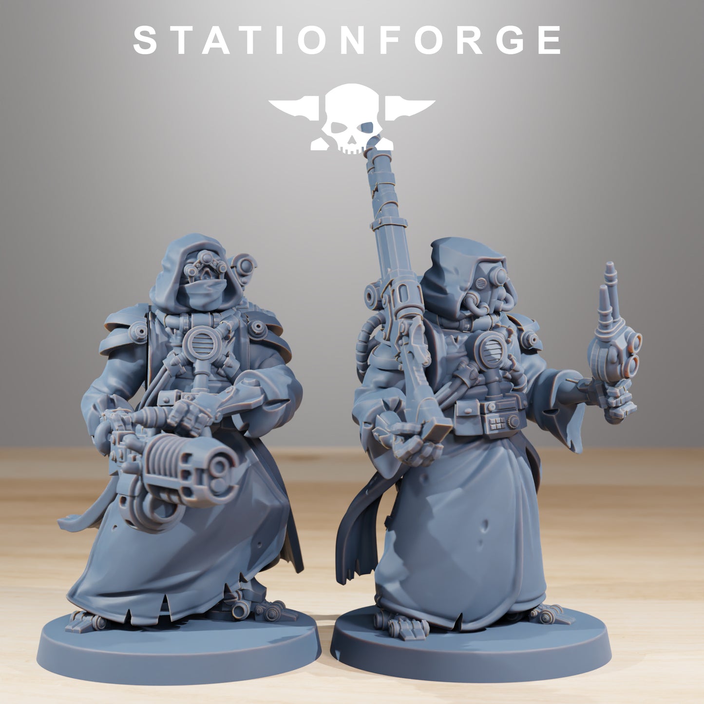 Photo du produit Tabletop 28mm The Printing Goes Ever On (TPGEO) 0 : Chasseurs de récupérations
