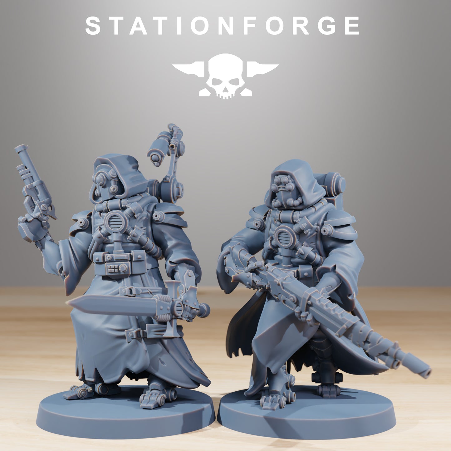 Photo du produit Tabletop 28mm The Printing Goes Ever On (TPGEO) 0 : Chasseurs de récupérations