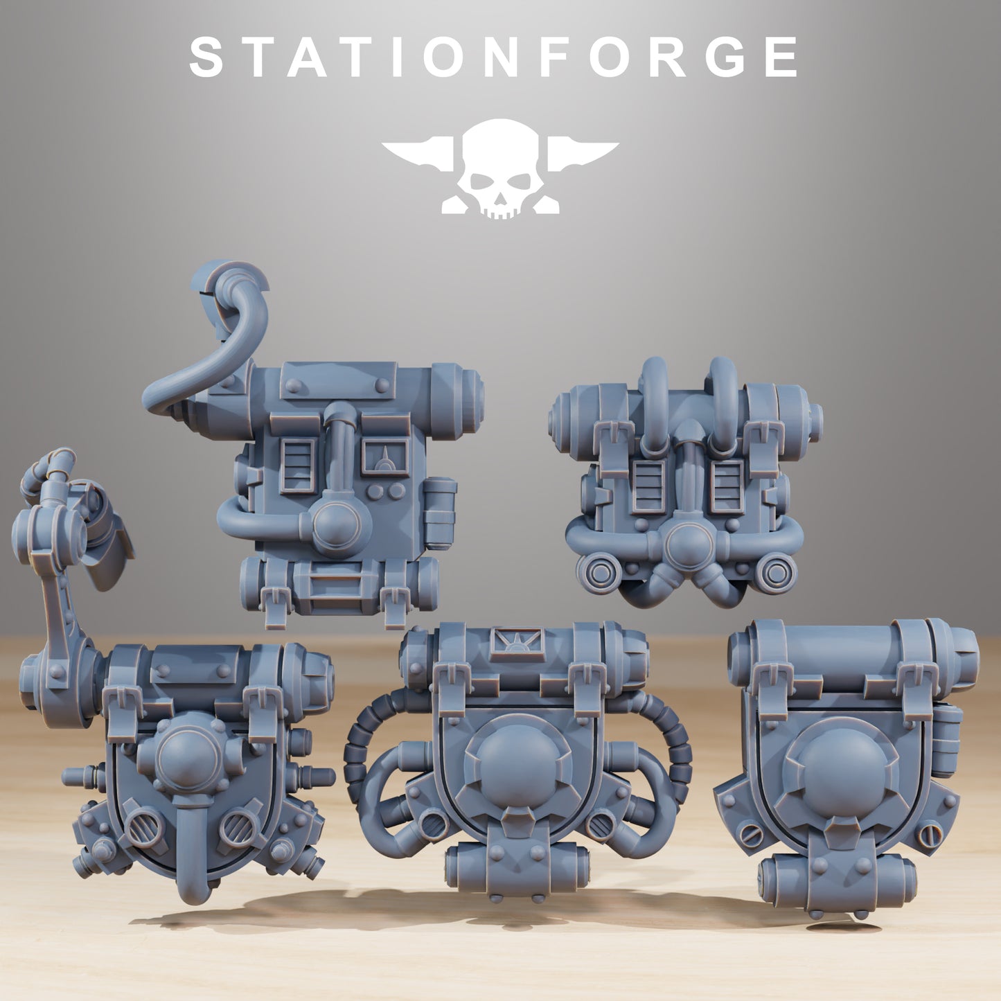 Photo du produit Tabletop 28mm The Printing Goes Ever On (TPGEO) 0 : Chasseurs de récupérations