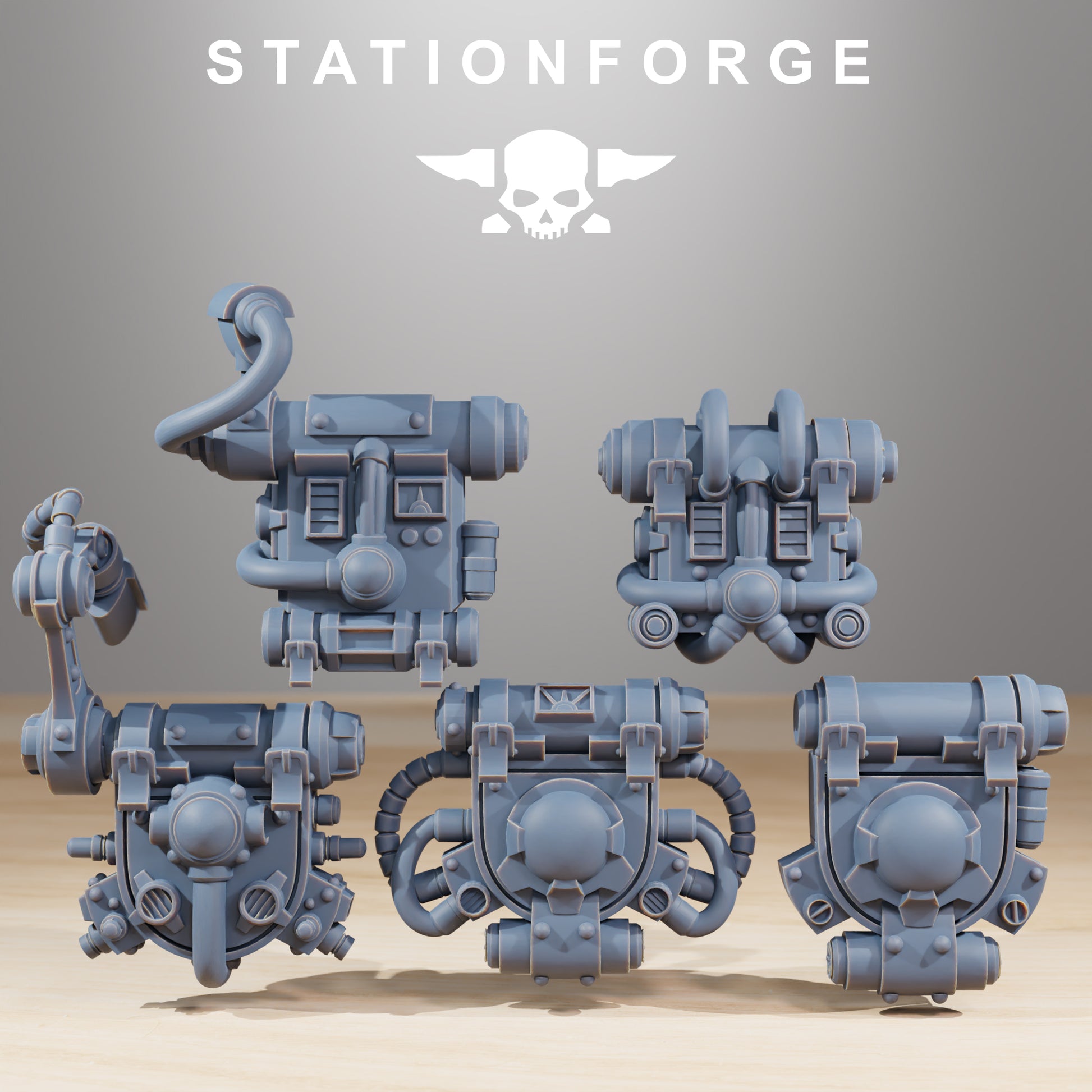 Photo du produit Tabletop 28mm The Printing Goes Ever On (TPGEO) 0 : Chasseurs de récupérations