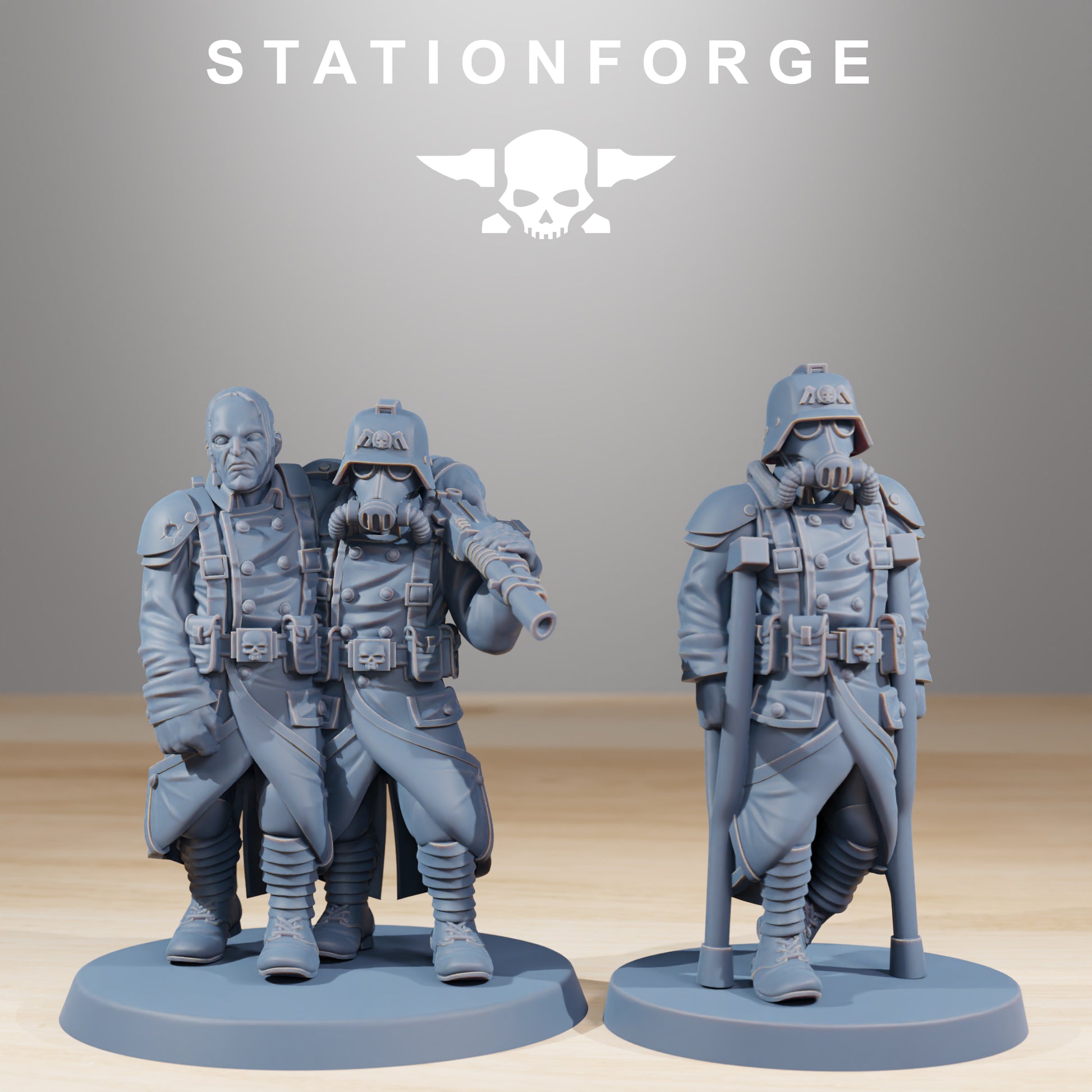 Photo du produit Tabletop 28mm The Printing Goes Ever On (TPGEO) 0 : Victimes de GrimGuard