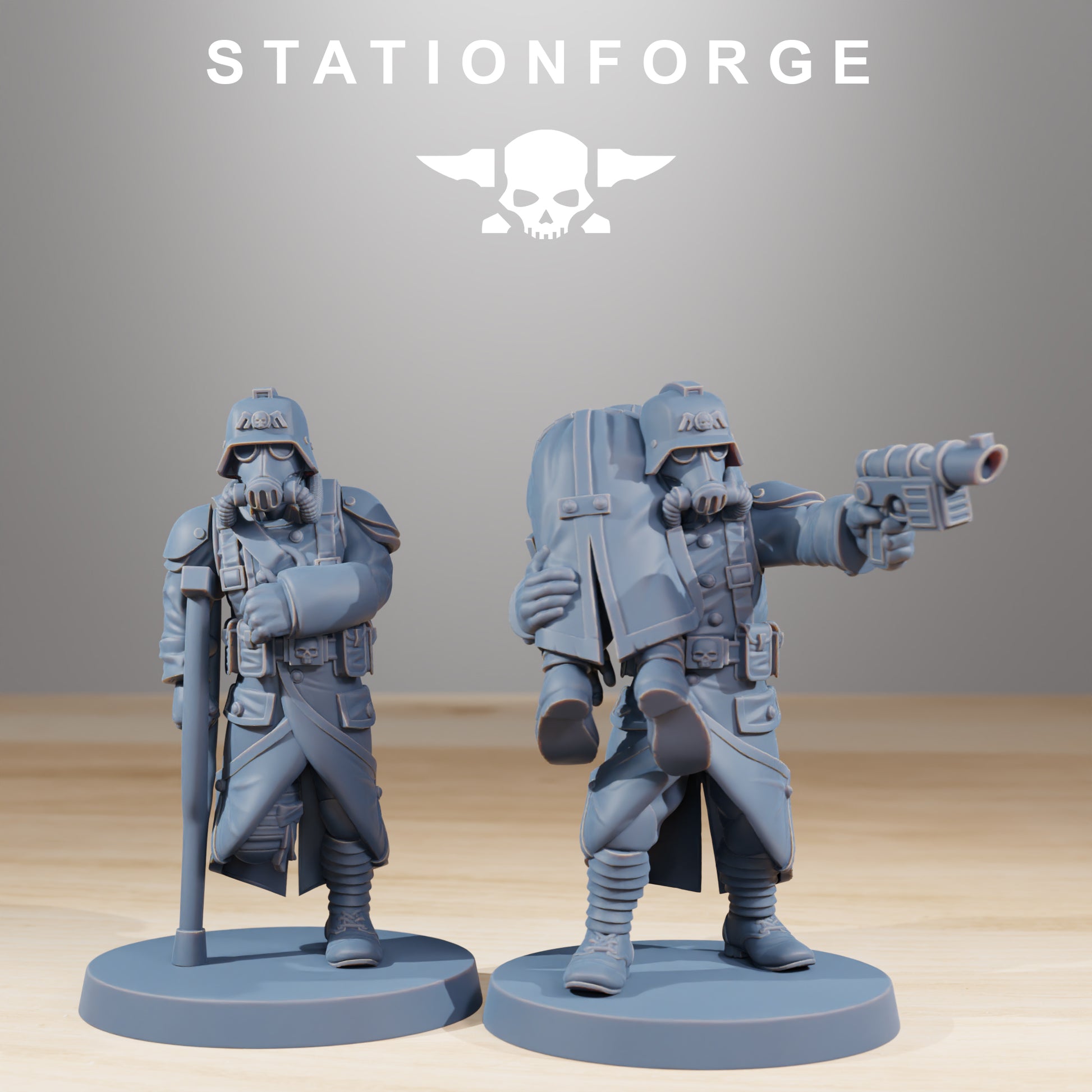 Photo du produit Tabletop 28mm The Printing Goes Ever On (TPGEO) 0 : Victimes de GrimGuard
