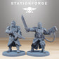 Photo du produit Tabletop 28mm The Printing Goes Ever On (TPGEO) 0 : GrimGuard Combatants
