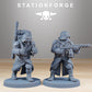 Photo du produit Tabletop 28mm The Printing Goes Ever On (TPGEO) 0 : GrimGuard Combatants