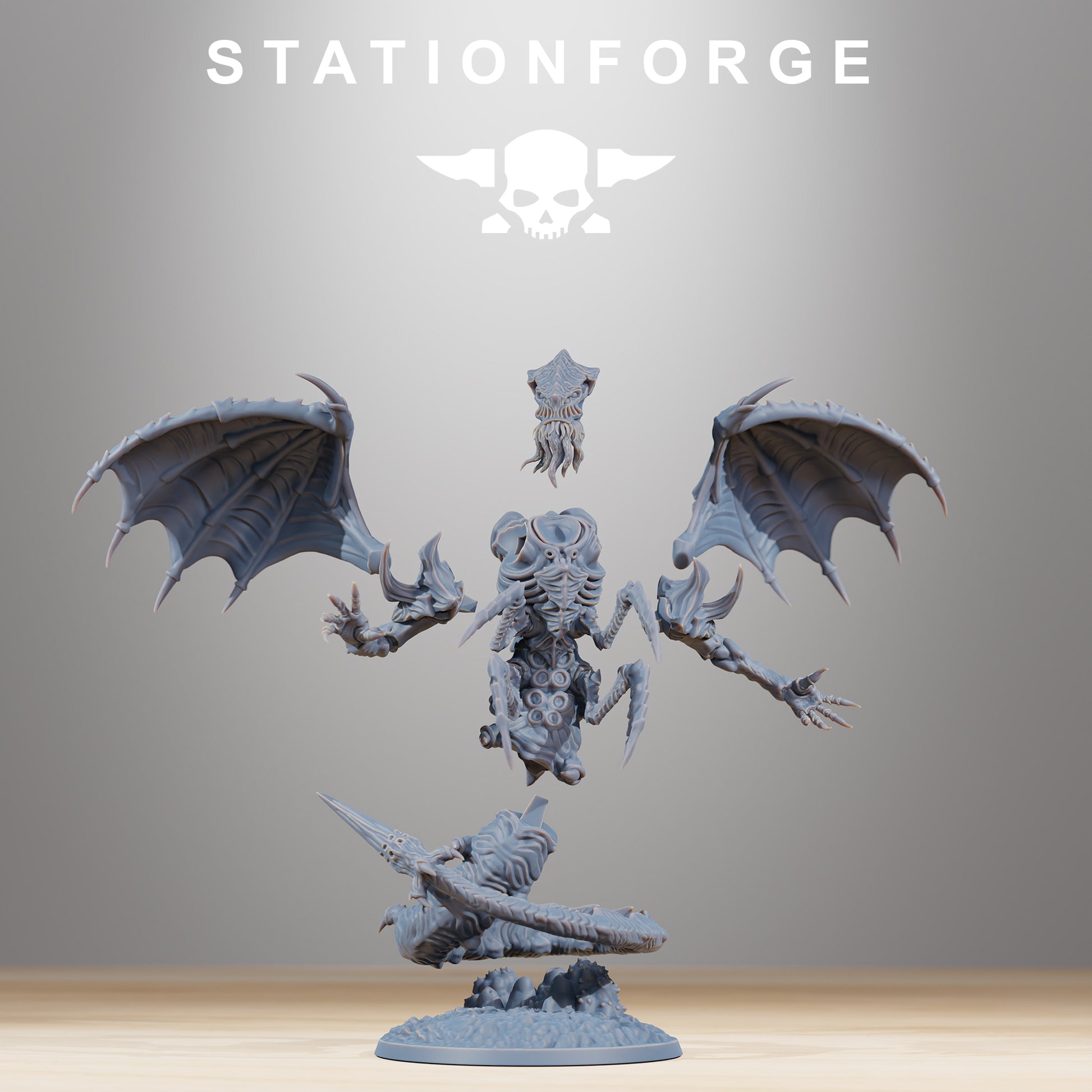 Photo du produit Tabletop 28mm The Printing Goes Ever On (TPGEO) 0 : Xenarid Wormaak