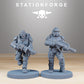 Photo du produit Tabletop 28mm The Printing Goes Ever On (TPGEO) 0 : Kit de construction d'infanterie Vaskar