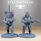 Photo du produit Tabletop 28mm The Printing Goes Ever On (TPGEO) 0 : Kit de construction d'infanterie Vaskar