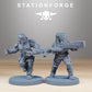 Photo du produit Tabletop 28mm The Printing Goes Ever On (TPGEO) 0 : Kit de construction d'infanterie Vaskar