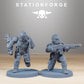 Photo du produit Tabletop 28mm The Printing Goes Ever On (TPGEO) 0 : Kit de construction d'infanterie Vaskar