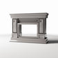 Photo produit pour diorama et modélisme 0 : Architecture de diorama : cheminée néoclassique étroite (Ref. 855D)