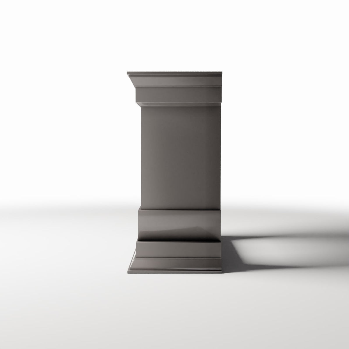 Photo produit pour diorama et modélisme 2 : Architecture de diorama : cheminée néoclassique étroite (Ref. 855D)