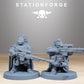Photo du produit Tabletop 28mm The Printing Goes Ever On (TPGEO) 0: GrimGuard Skulldarts