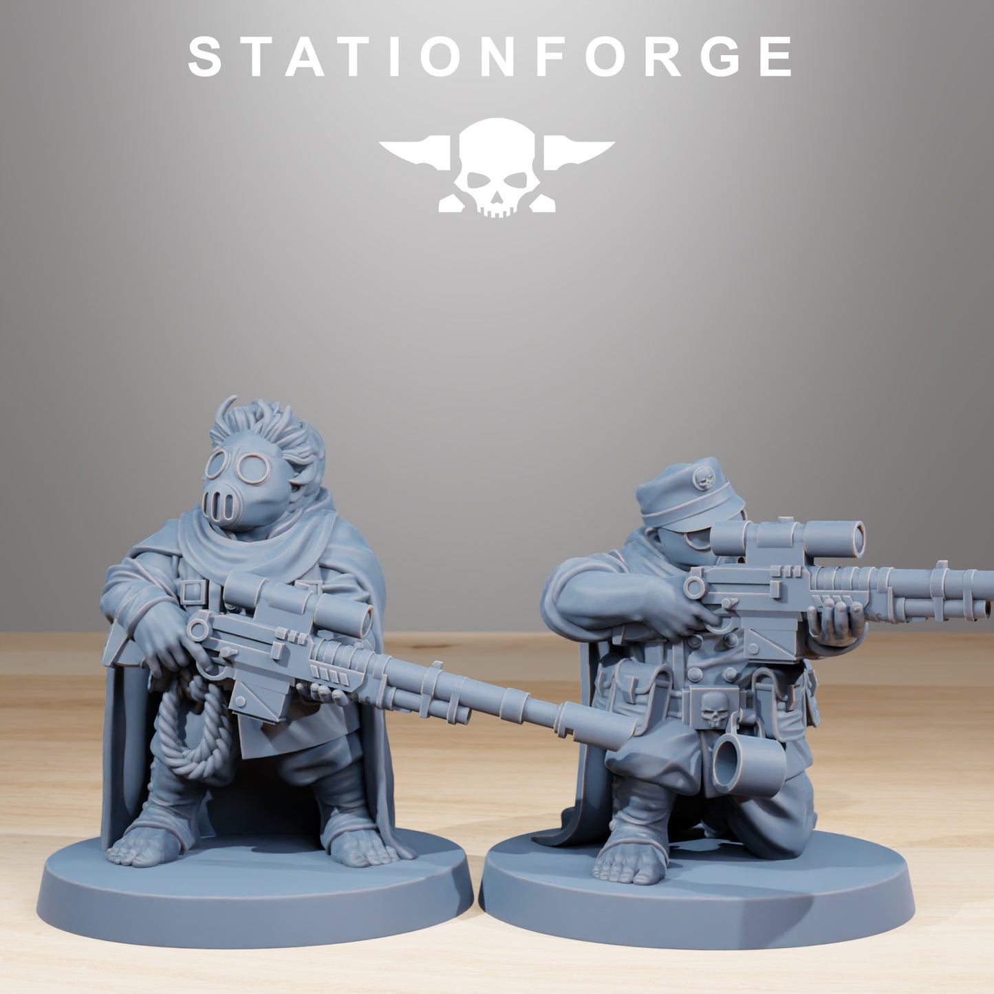 Photo du produit Tabletop 28mm The Printing Goes Ever On (TPGEO) 0: GrimGuard Skulldarts