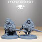 Photo du produit Tabletop 28mm The Printing Goes Ever On (TPGEO) 0: GrimGuard Skulldarts