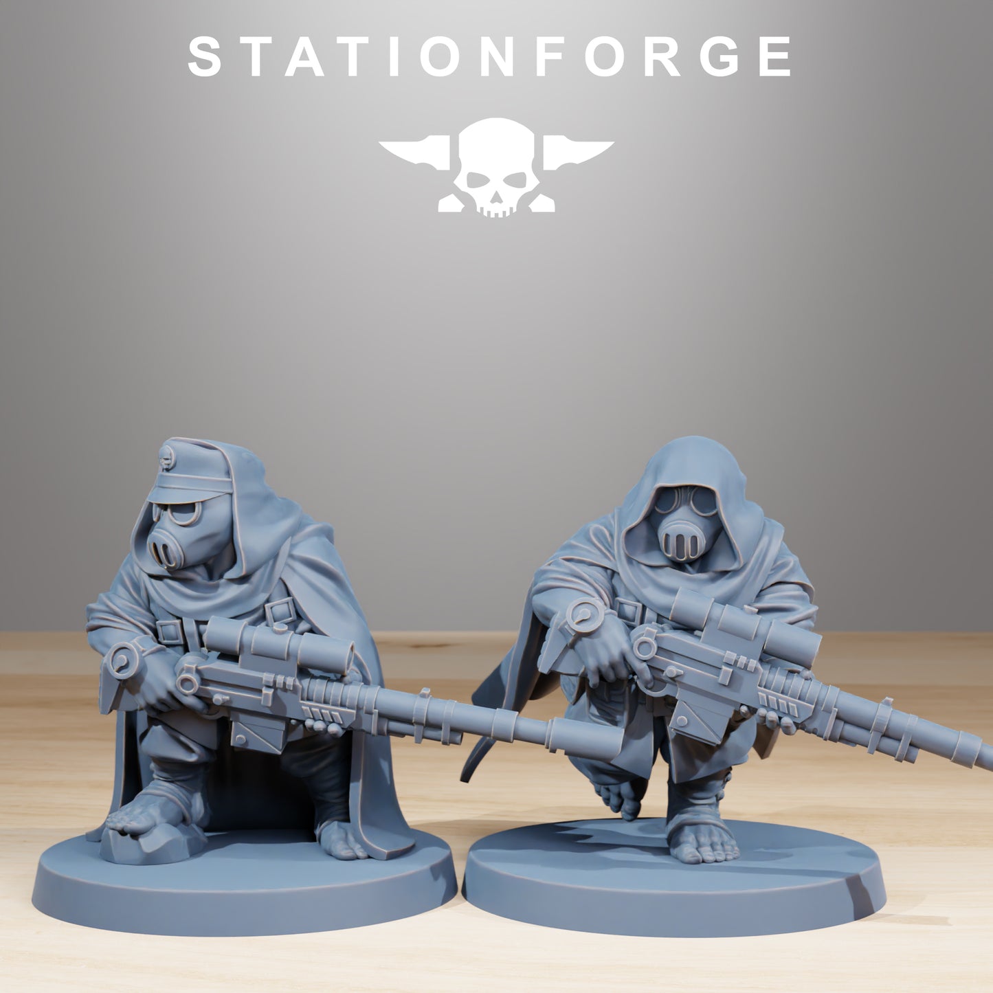 Photo du produit Tabletop 28mm The Printing Goes Ever On (TPGEO) 0: GrimGuard Skulldarts