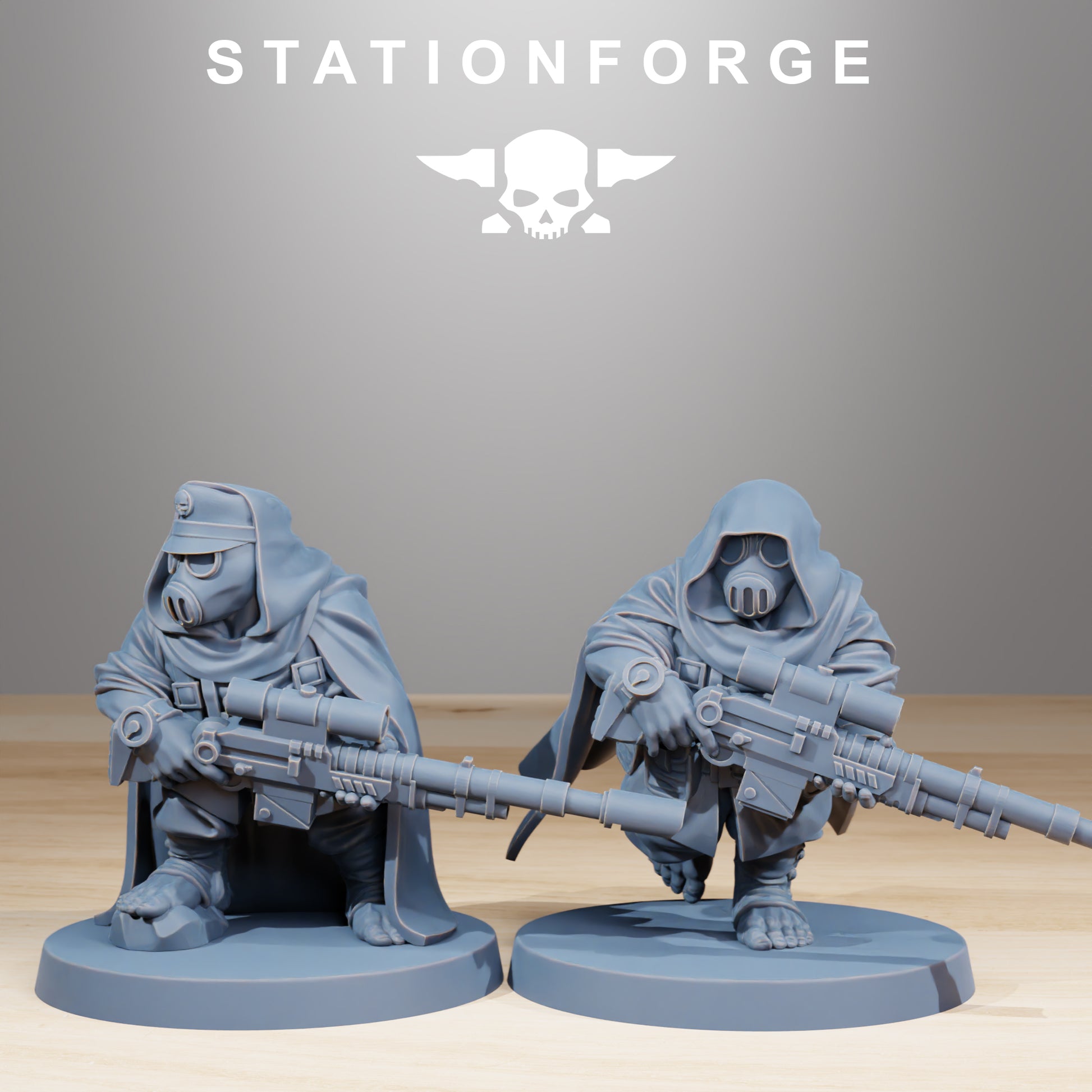 Photo du produit Tabletop 28mm The Printing Goes Ever On (TPGEO) 0: GrimGuard Skulldarts