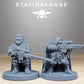 Photo du produit Tabletop 28mm The Printing Goes Ever On (TPGEO) 0: GrimGuard Skulldarts