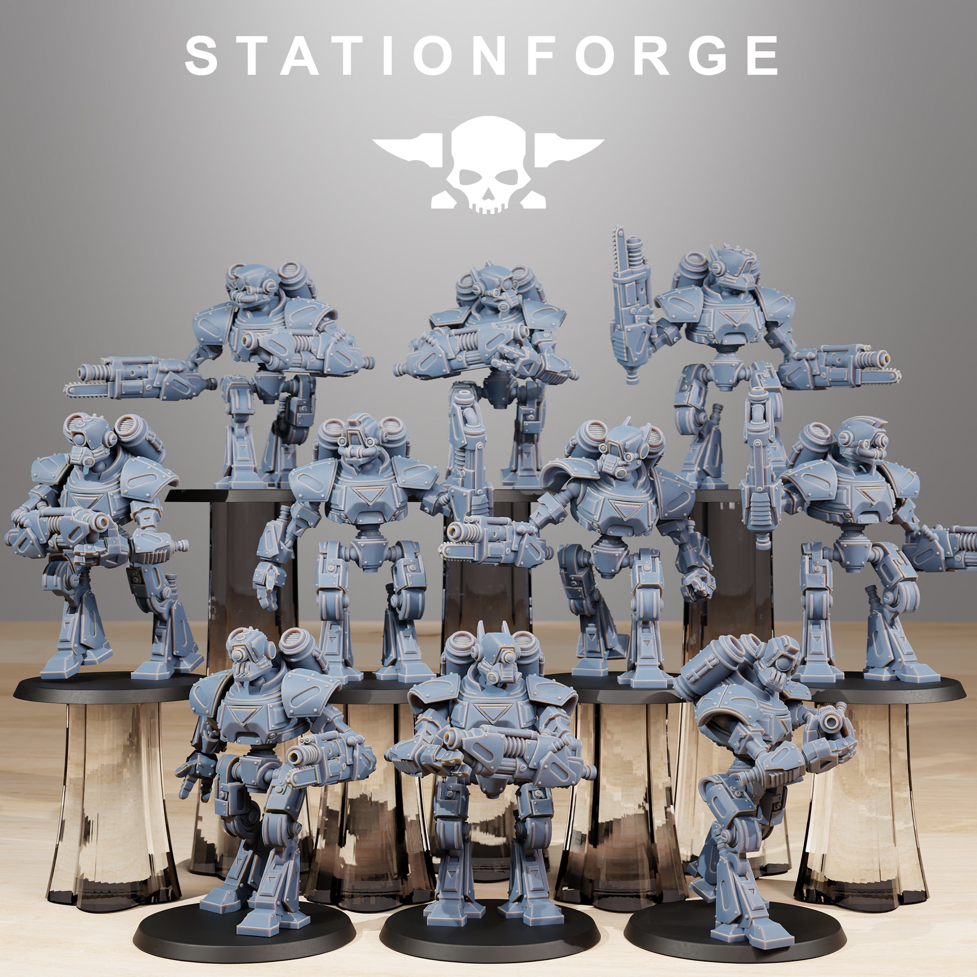 Photo du produit Tabletop 28mm The Printing Goes Ever On (TPGEO) 0 : Scavenger Mechanods
