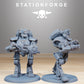 Photo du produit Tabletop 28mm The Printing Goes Ever On (TPGEO) 0 : Scavenger Mechanods