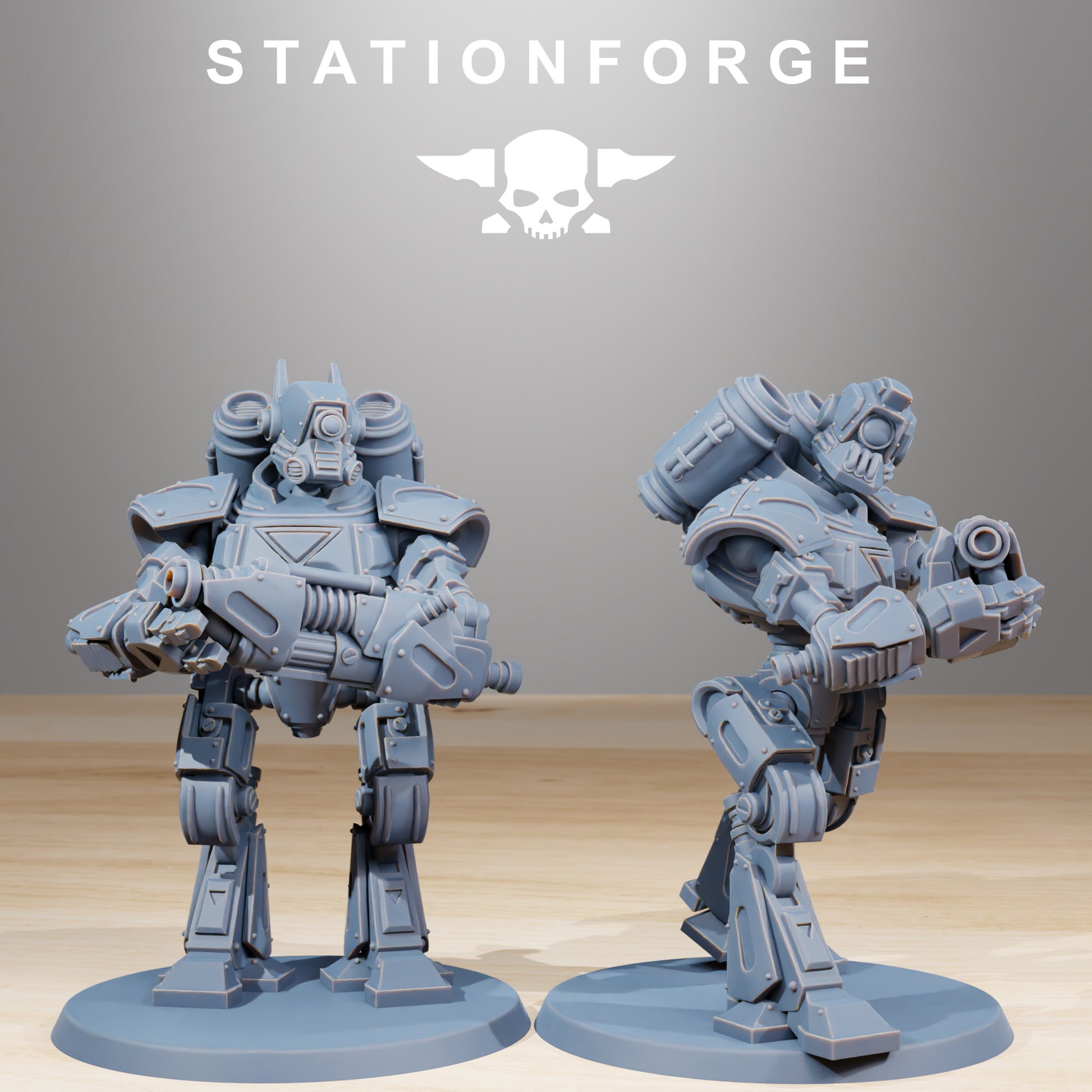 Photo du produit Tabletop 28mm The Printing Goes Ever On (TPGEO) 0 : Scavenger Mechanods