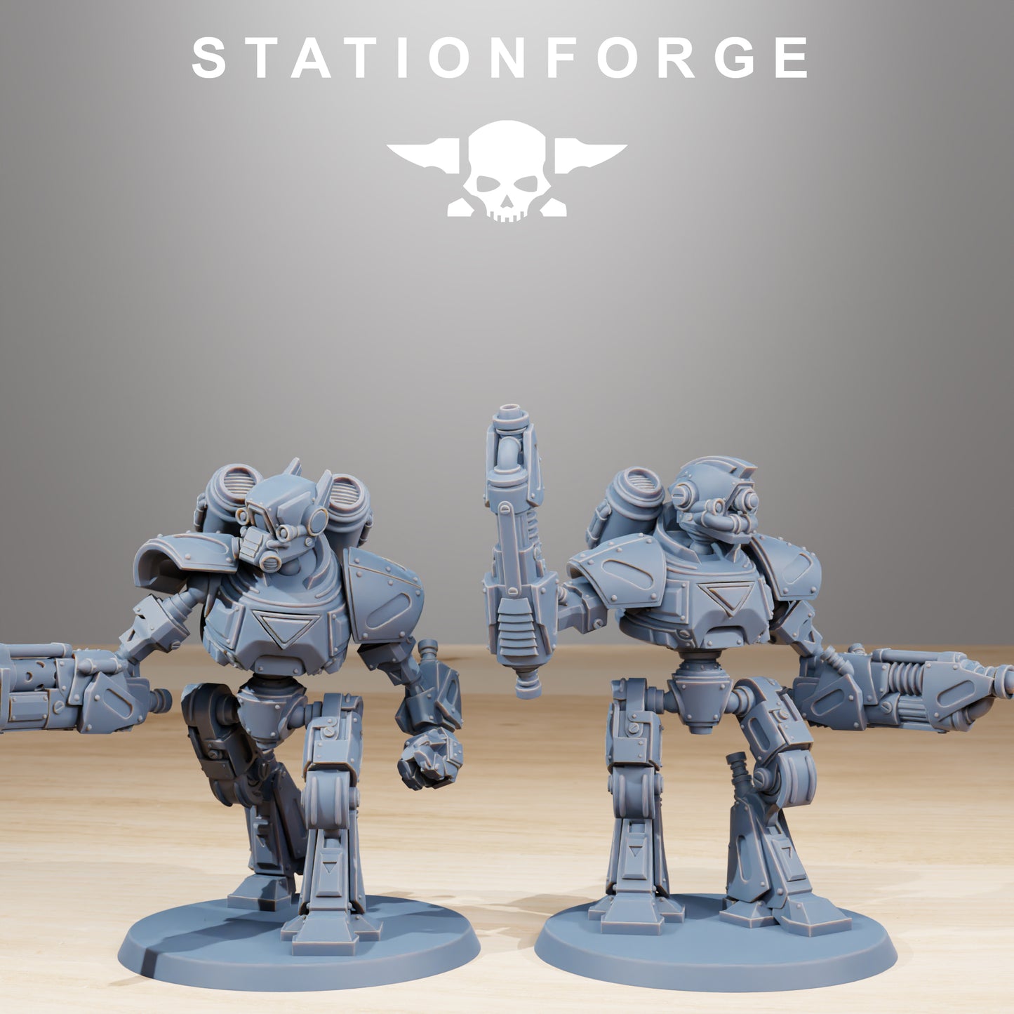 Photo du produit Tabletop 28mm The Printing Goes Ever On (TPGEO) 0 : Scavenger Mechanods