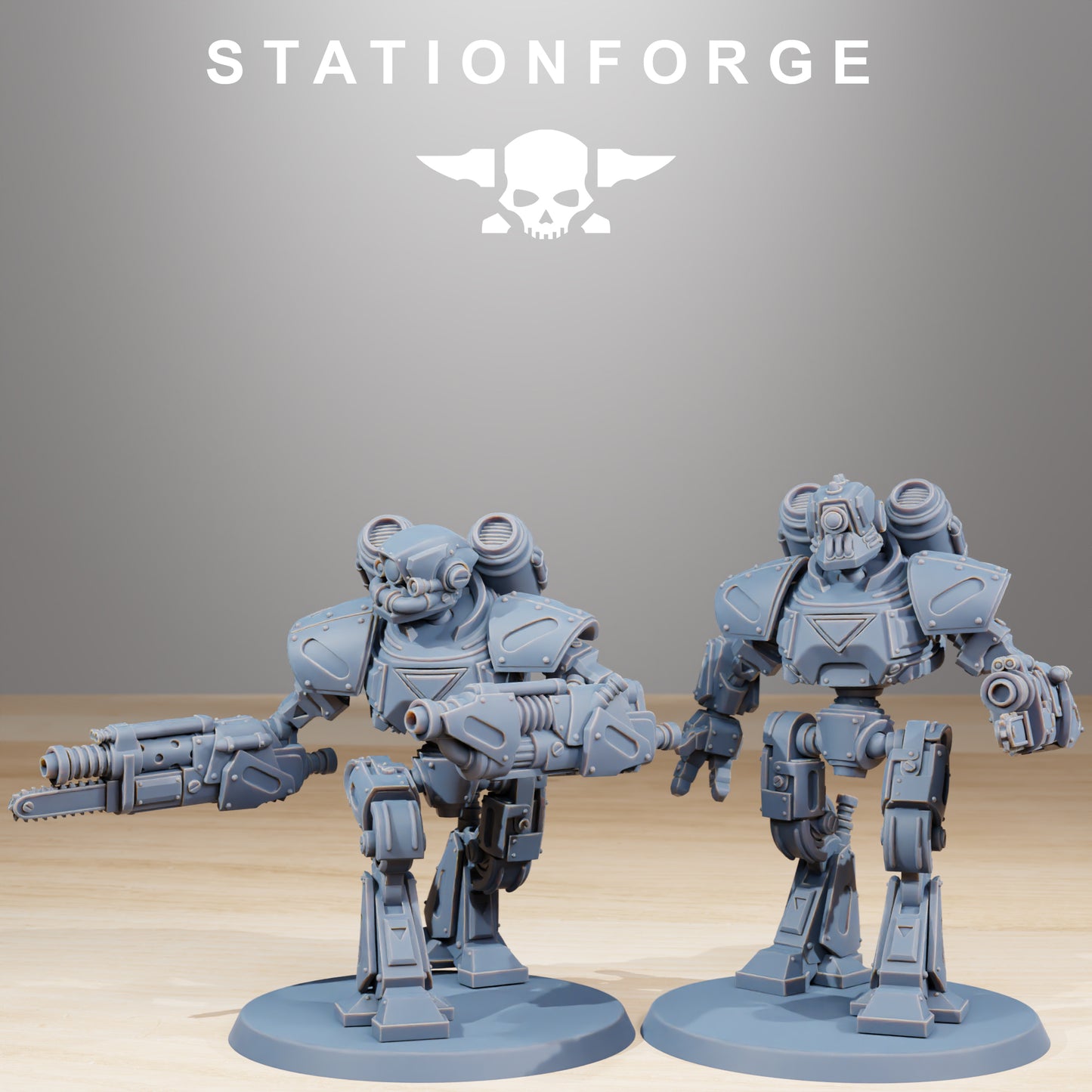Photo du produit Tabletop 28mm The Printing Goes Ever On (TPGEO) 0 : Scavenger Mechanods