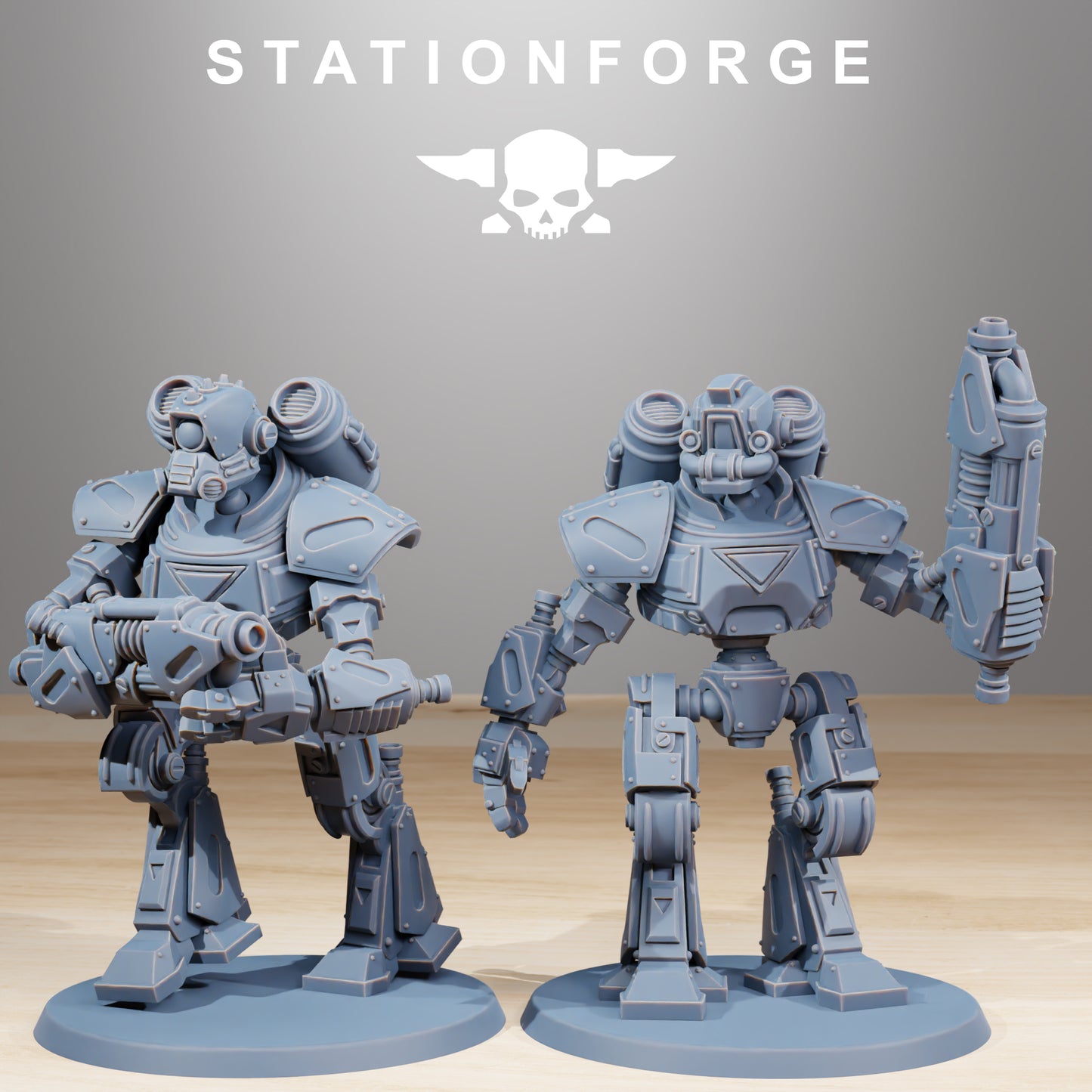 Photo du produit Tabletop 28mm The Printing Goes Ever On (TPGEO) 0 : Scavenger Mechanods