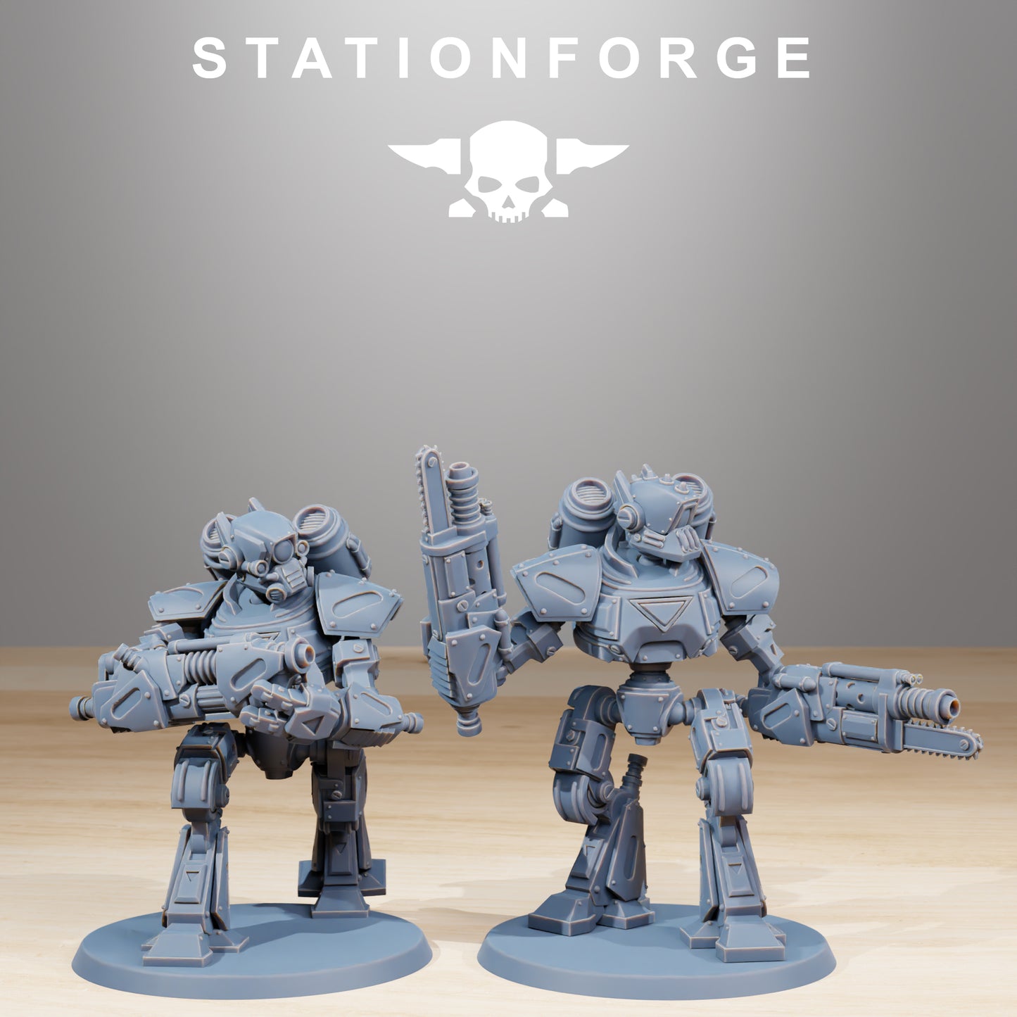 Photo du produit Tabletop 28mm The Printing Goes Ever On (TPGEO) 0 : Scavenger Mechanods
