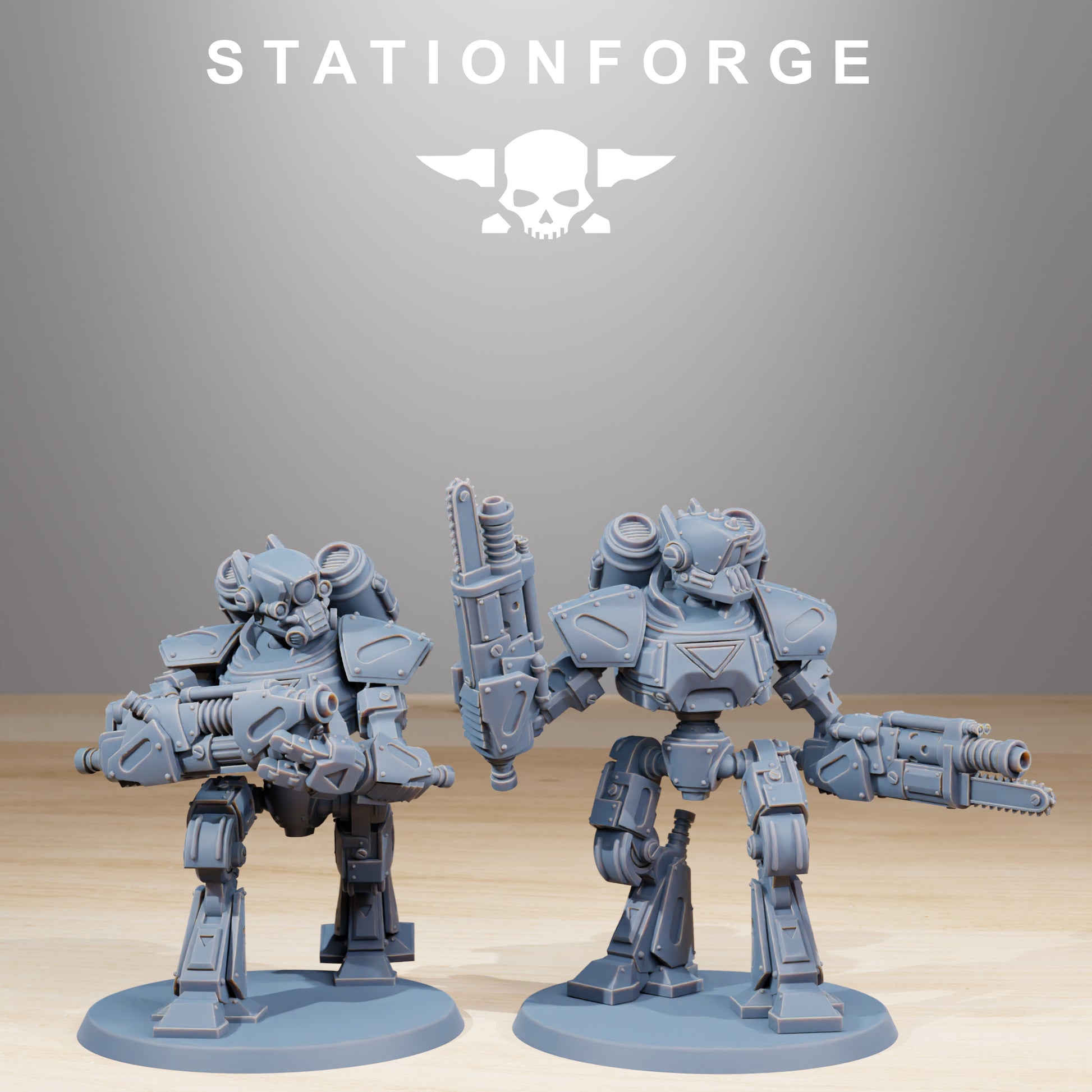 Photo du produit Tabletop 28mm The Printing Goes Ever On (TPGEO) 0 : Scavenger Mechanods