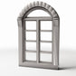 Diorama Modellbau Produktfoto 0: Diorama Architektur: Neoklassizistisches Fenster mit Oberlicht (Ref. 874D)