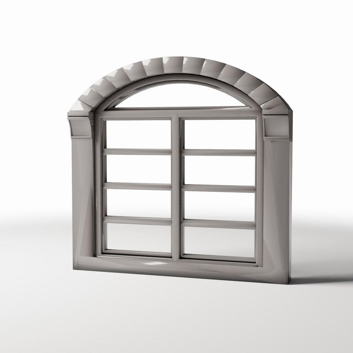 Diorama Modellbau Produktfoto 0: Diorama Architektur: Neoklassizistisches Doppelfenster groß (Ref. 875D)