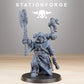 Photo du produit Tabletop 28mm The Printing Goes Ever On (TPGEO) 0 : Commandant Scavenger